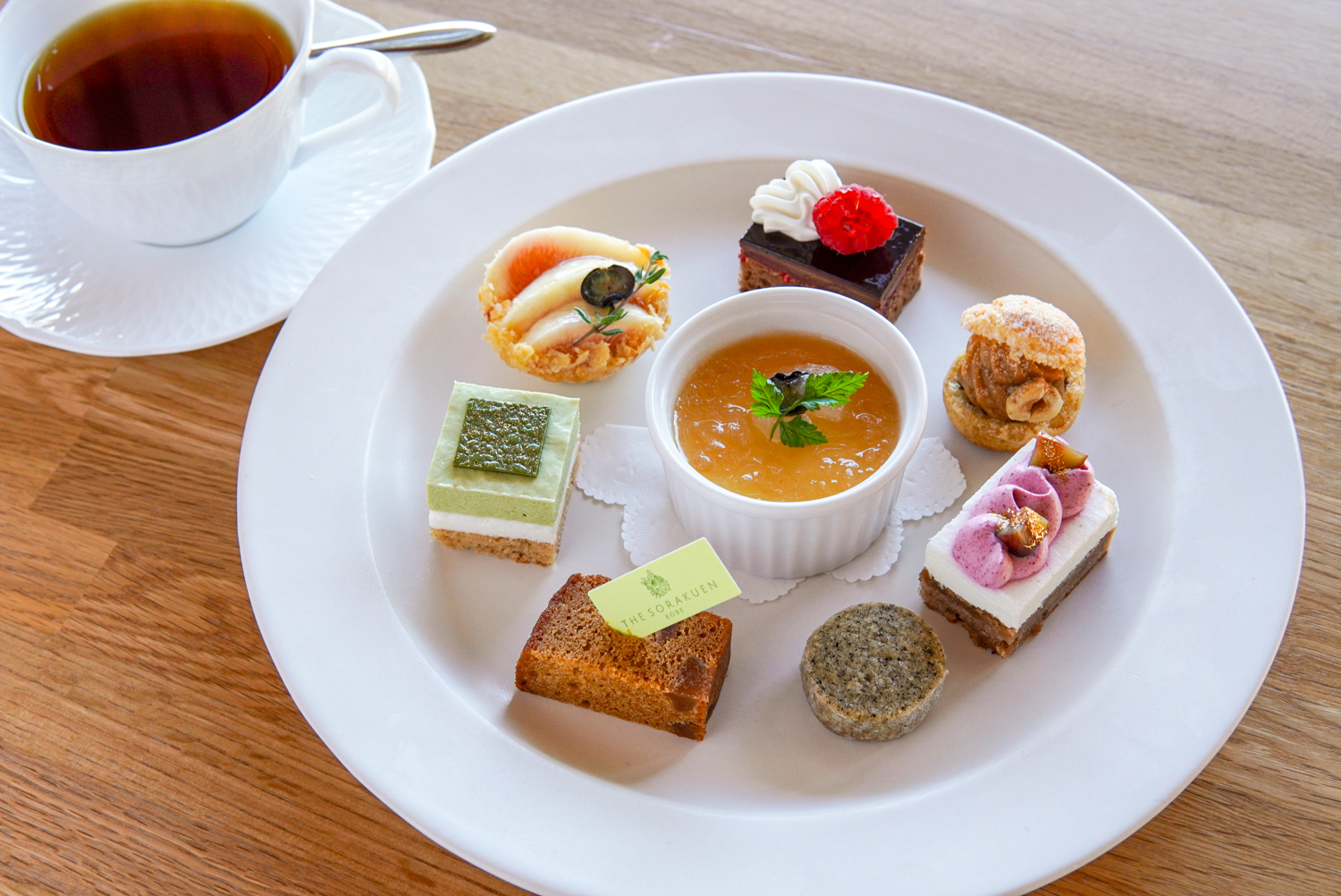 秋の新作スイーツ 相楽園パーラー